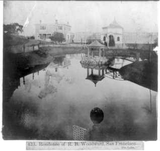 Residence of R.B. Woodward, San Francisco-The Lake LCCN2002723039