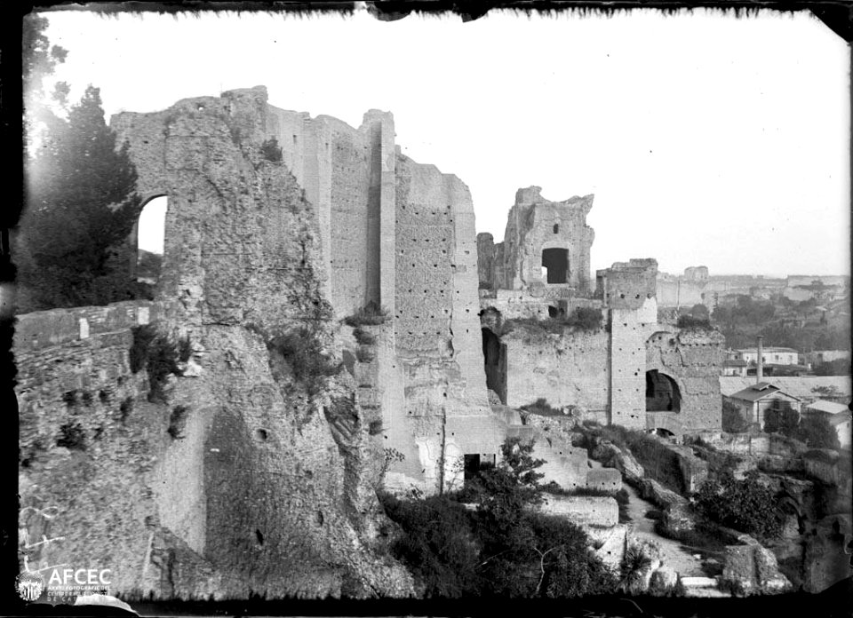 Restes arqueològiques als afores de Roma (AFCEC MORELLO A 0877)