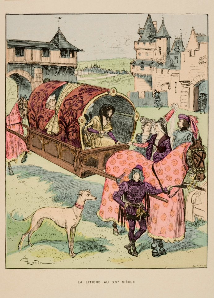 Repro ur La fin du Cheval Omslag - Livrustkammaren - 86551