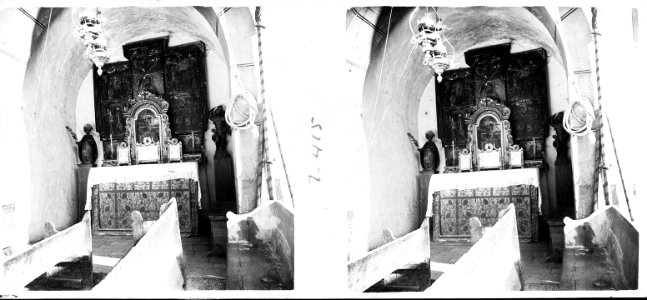 Retaule d ' una església de Cruïlles