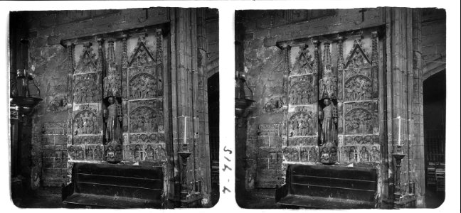 Retaule de Sant Llorenç a l'església de Santa Maria