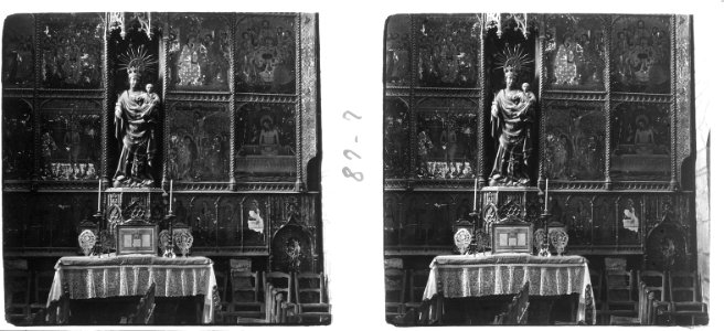 Retaule gòtic d'una església de Sant Martí de Sarroca