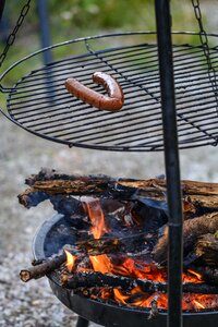 Sausage smoke grate