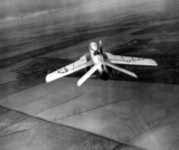 Republic RF-84K Thunderflash in flight 060913-F-1234P-006