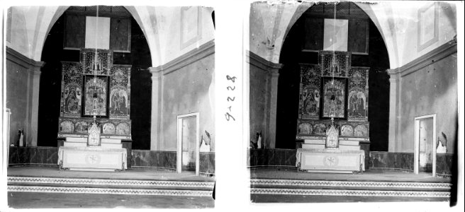 Retaule d'una capella de Palma de Mallorca
