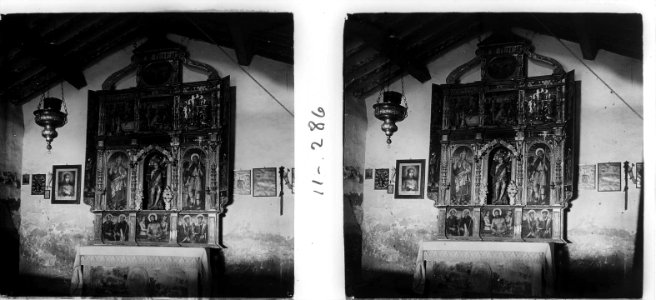 Retaule de l'ermita de Sant Sebastià al Vilosell