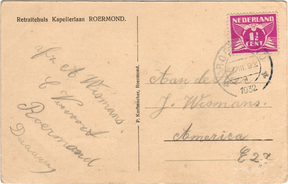 Retraitehuis Kapellerlaan ROERMOND, Tuin verso
