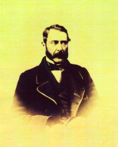 Retrato de Indalecio Sanchez de Porrua entre 1855 y 1857 - William Atkinson
