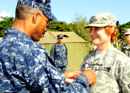 Reserve Army nurse from Indiana participates in humanitarian mission in South Pacific 110621-N-BC134-070
