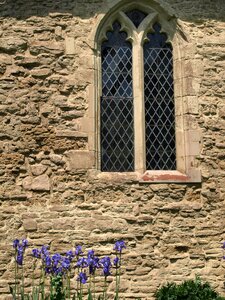 Church wall stone photo