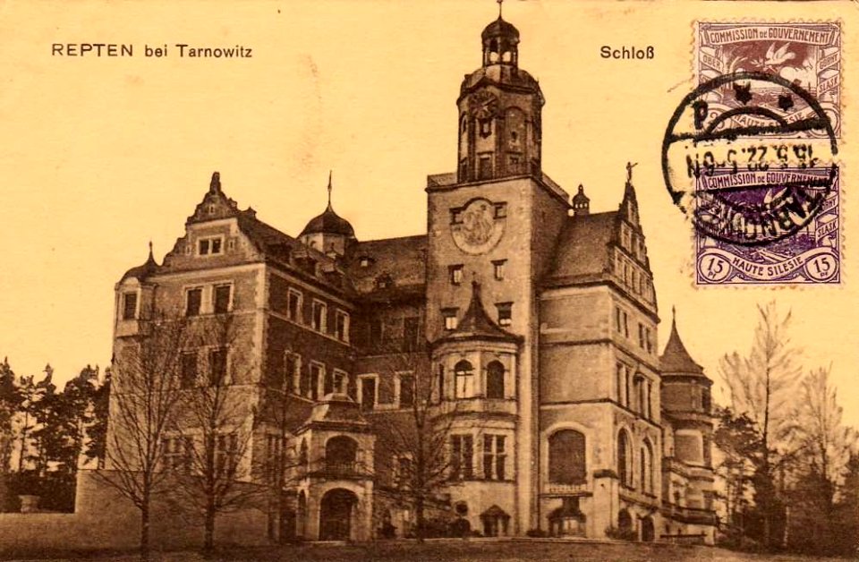 Repten bei Tarnowitz. Schloß (2)