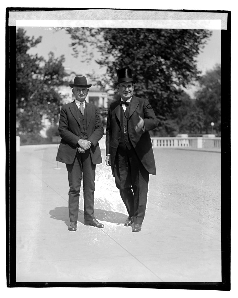 Rev. C.M. Ledbetter, Trinity Church, Waycross, Ga. & Wm. Jennings Bryan LCCN2016828712