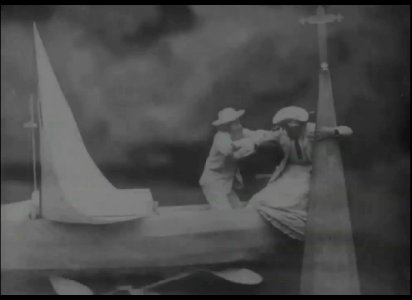 Rescued in Mid Air (1906) screenshot 3