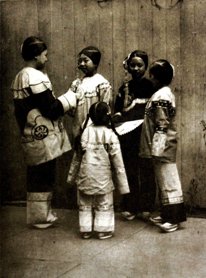 Rescued Slave girls Genthe