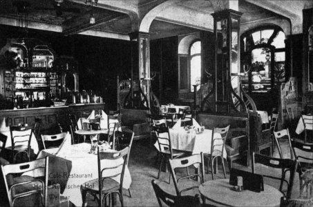 Restaurant Russischer Hof Weimar, Jugendstil-Speisesaal
