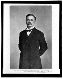 Rev. F.M. Bristol, D.D., Pastor, Metropolitan Menorial (sic) M.E. Church, Wash., D.C. LCCN2007676050