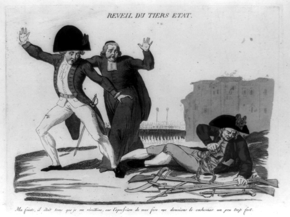 Reveil du Tiers Etat, ma feinte, il doit tems que je me revillise, car l'opression de mes fers me donnions le cochemar un peu trop fort LCCN91482375