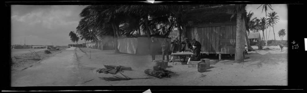 Revelers on the beach, Bimini, Bahamas LCCN2017656426