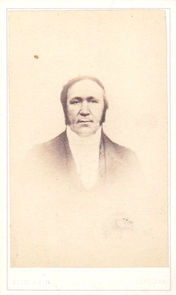 Reverend R. Jackson CDV