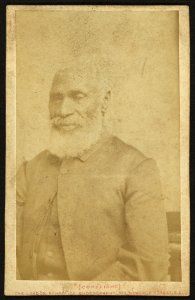 Rev. Josiah Henson, better known as Mrs. H. Beecher Stowe's Uncle Tom, - Bradshaw & Godart, successors to the London School of Photography, 103, Newgate Street, E.C., London. LCCN2010647933