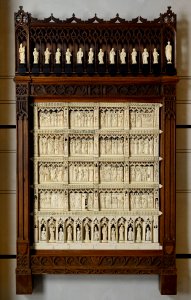 Retable, La Vie de Saint Jean-Baptiste (version 2) - Atelier des Embriachi (D 1999-1)