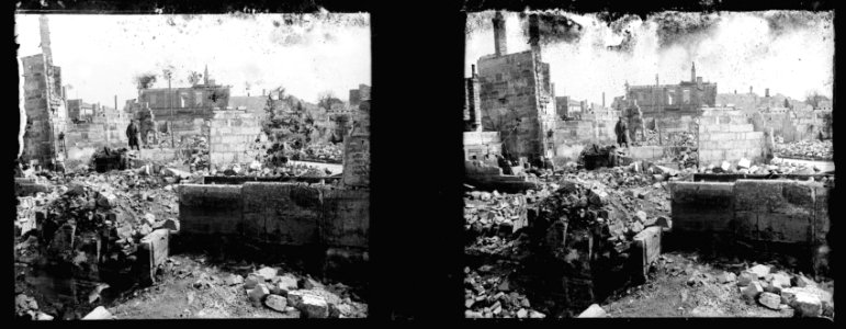 Revigny. 23-08-15. Ruines - Fonds Berthelé - 49Fi935