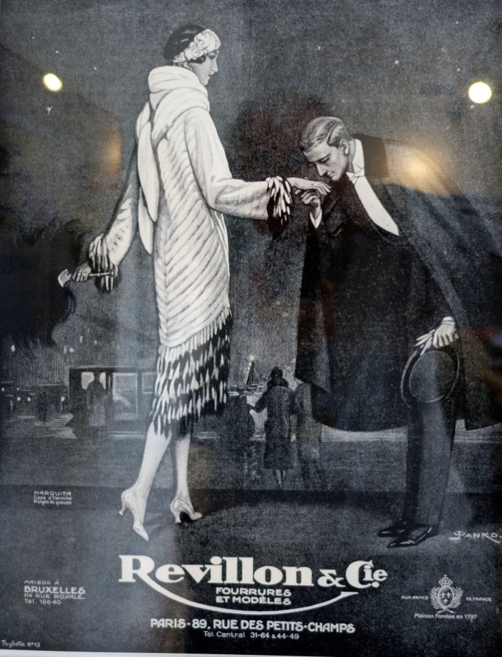 Revillon & Cie. Fourrures et Modéles, Marquita, Cape d'Hermine