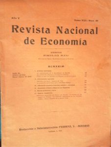 Revista Nacional de Economía