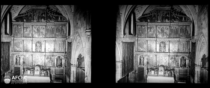 Retaule de l'església de Santa Maria de Vallvidrera