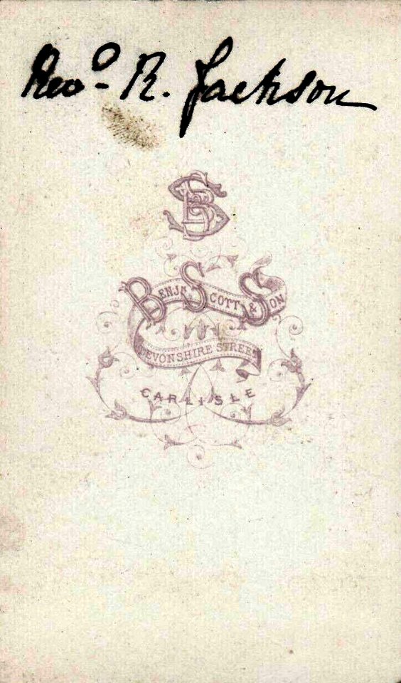 Reverend R. Jackson CDV (2)