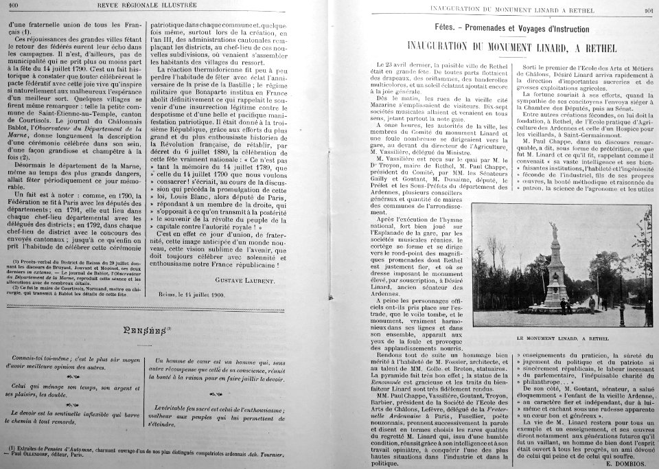 Revue régionale illustrée juin 1900 100309