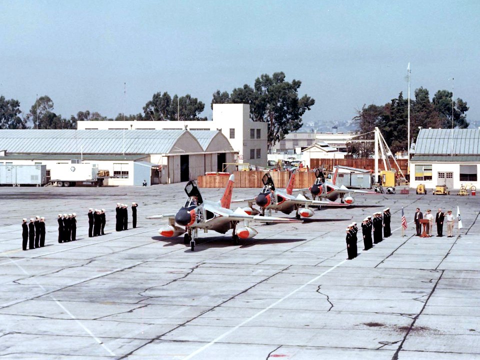 Retirement of the last US Navy F4D Skyrays in 1964