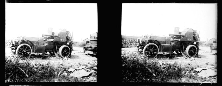 Revigny. Auto-canon (27e section) pièce de 75 - Fonds Berthelé - 49Fi949