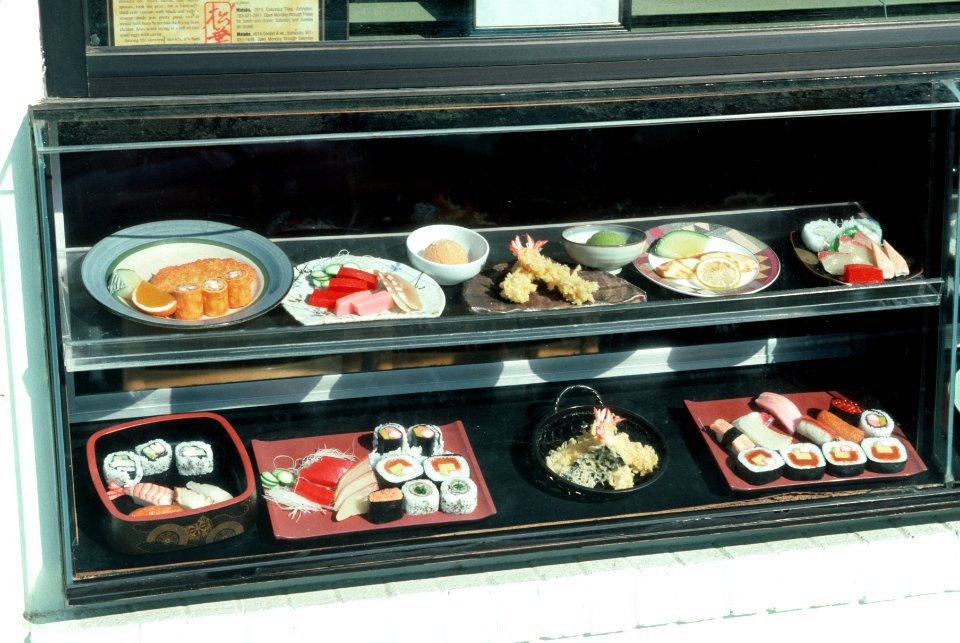 Restaurant display case