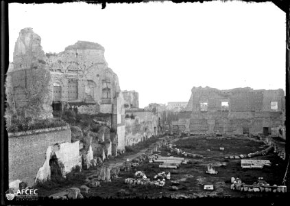 Restes arqueològiques als afores de Roma (AFCEC MORELLO A 0882)
