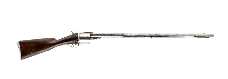 Revolverbössa från cirka 1840 - Livrustkammaren - 96456
