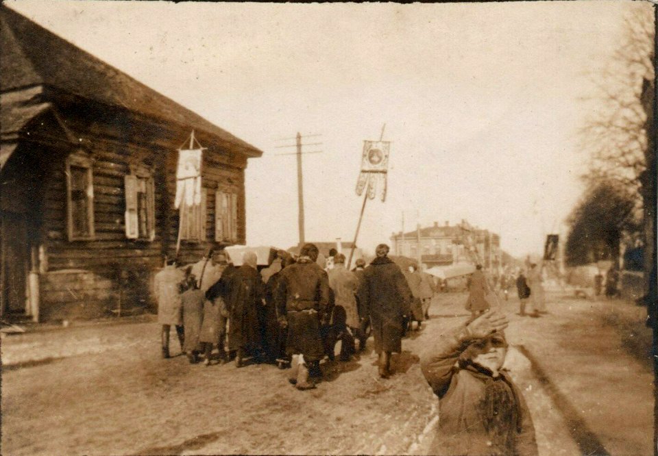 Rečyca, Prabojnaja-Rynak. Рэчыца, Прабойная-Рынак (1918)