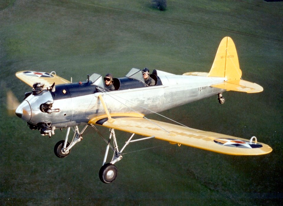 Restored Ryan NR-1 trainer in flight