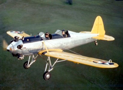 Restored Ryan NR-1 trainer in flight