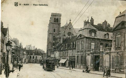 RG 15 - DIJON - Place Emile-Zola photo