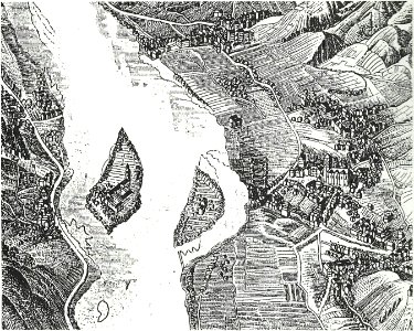 Rheinlauf Honnef 1837