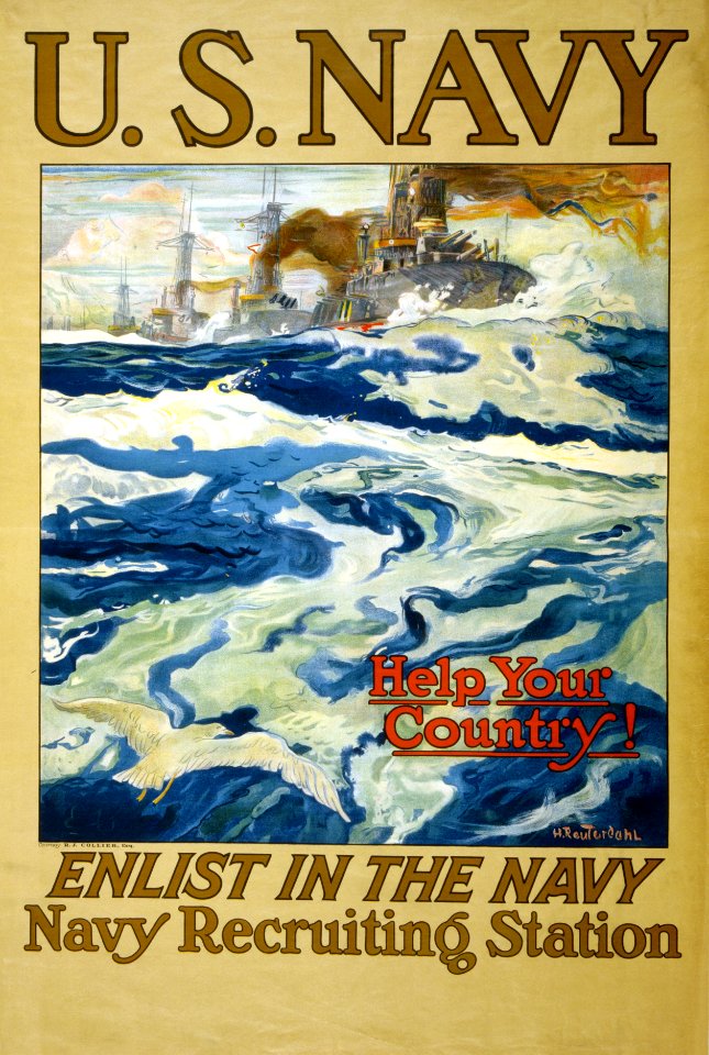 Reuterdahl Navy recruitment poster 1