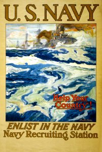 Reuterdahl Navy recruitment poster 1