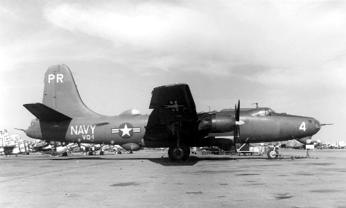 Retired P4M-1Q Mercator of VQ-1 in 1960 photo