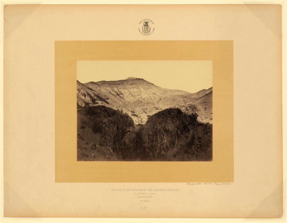 Rhyolyte (i.e. Rhyolite) Hills, Pah Ute Range, Nevada - T. H. O'Sullivan, phot. LCCN2006683869