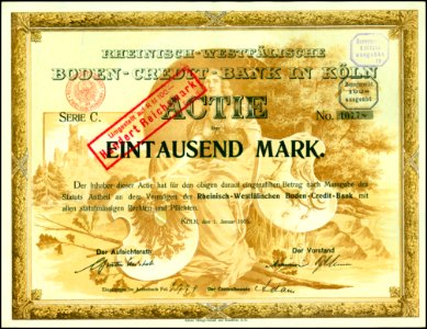 Rheinisch-Westfälische Boden-Credit-Bank 1905