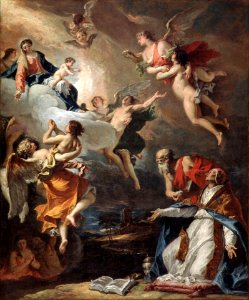 Ricci S. (1730-1731), Madonna del Suffragio, Bergamo