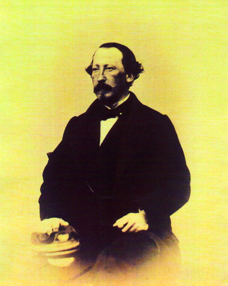 Retrato del ingeniero Carlos de Campuzano entre 1855 y 1857 - William Atkinson