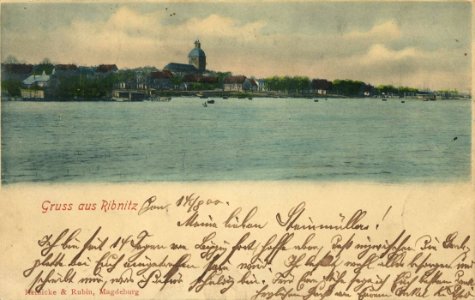 Ribnitz-Damgarten, Mecklenburg-Vorpommern - Stadtansicht (Zeno Ansichtskarten)