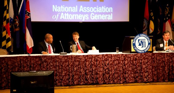 Richard Cordray speaks with State Attorneys General from across the country (5511984257)